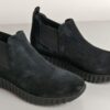 Sneakers beatles in camoscio nero