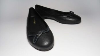 Ballerine vacchetta nero