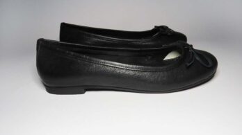 Ballerine vacchetta nero