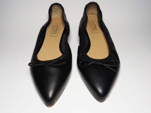 Ballerine in pelle nero