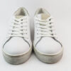 Sneakers bianco macchiate grigio