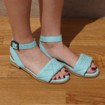 Sandali bassi on sale vera pelle