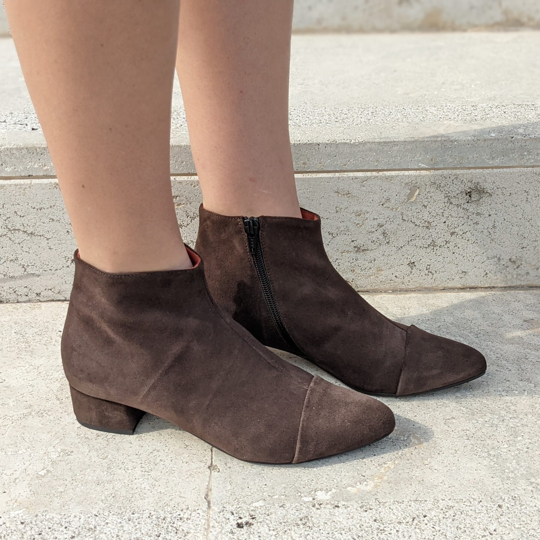 stivaletti donna marroni