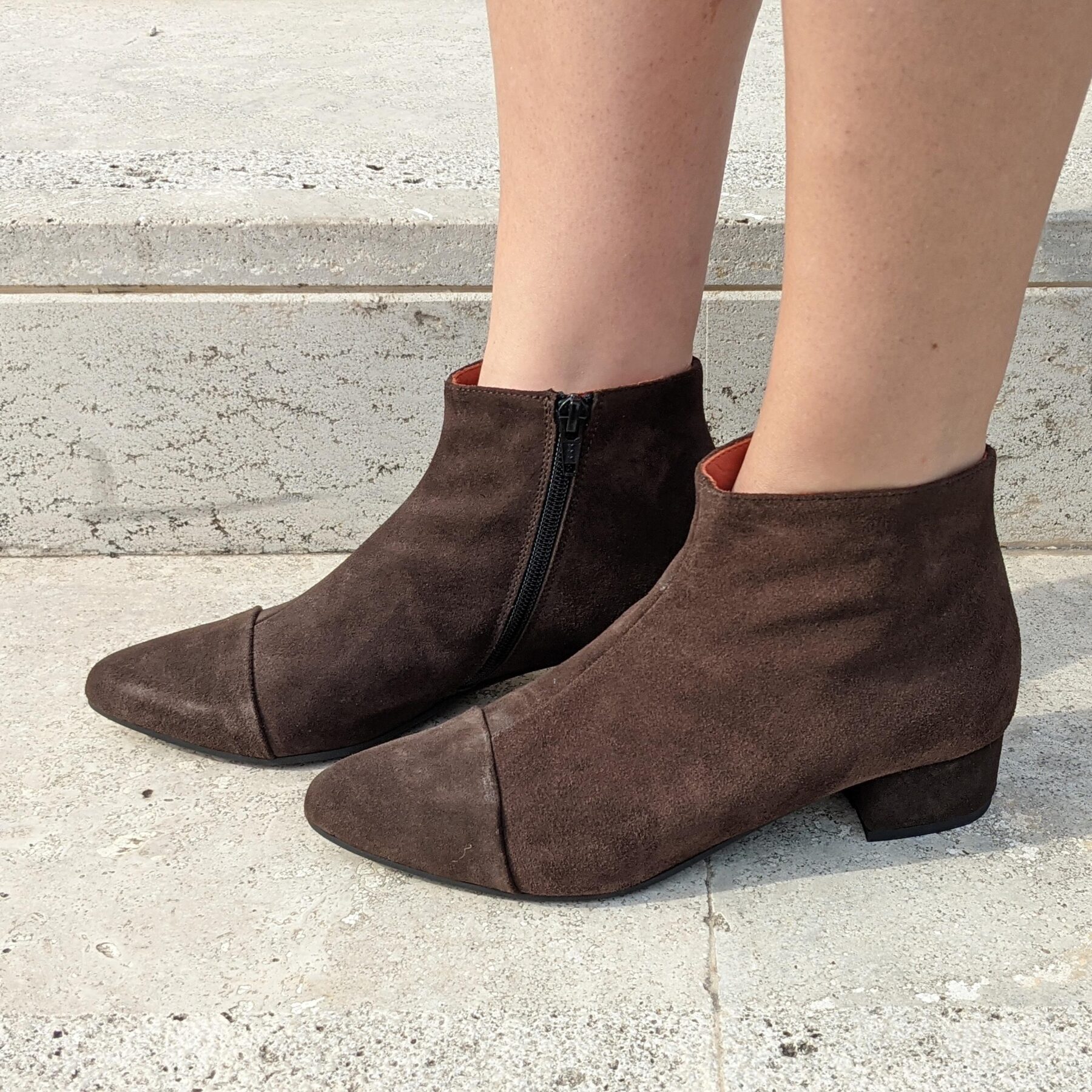 stivaletti donna marroni