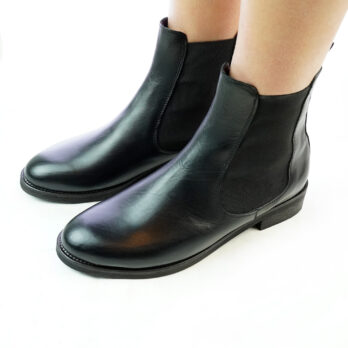 Beatles donna in vera pelle colore nero